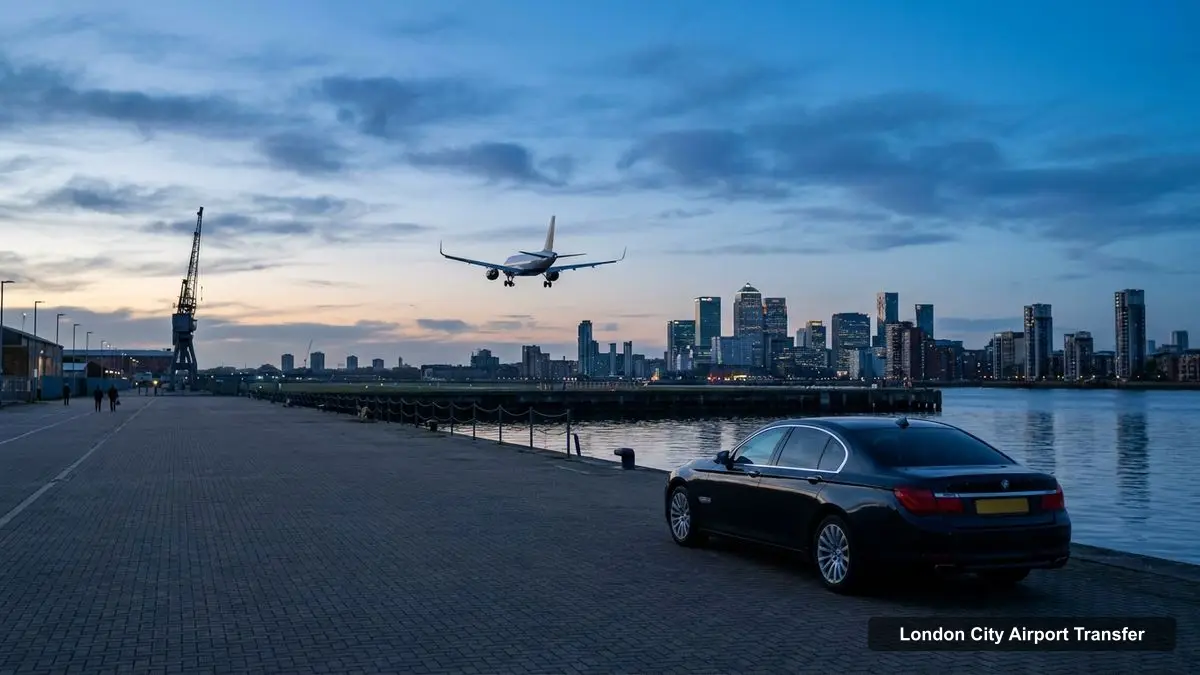 London City Airport Transfer with a private driver