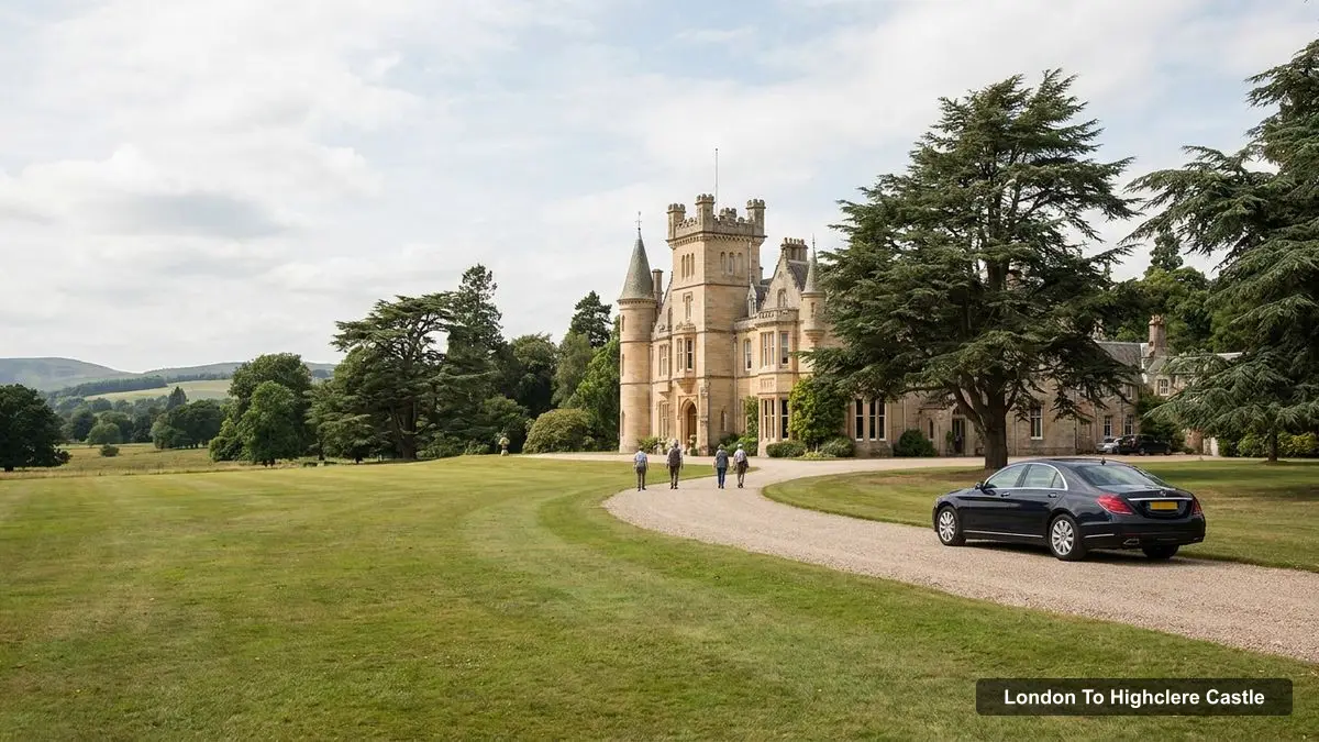 London To Highclere Castle with a private driver