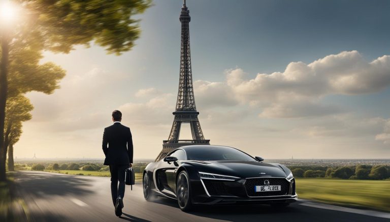 Private Driver from London to Paris