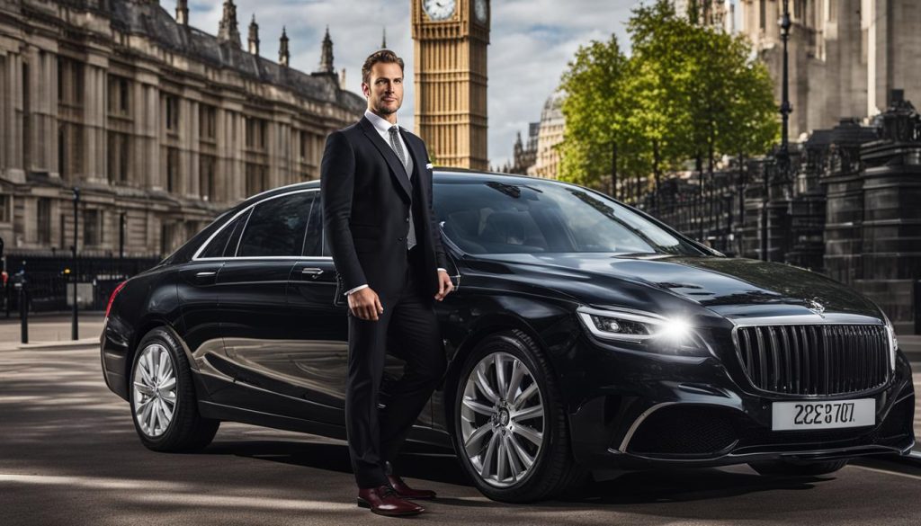 Executive driver in London